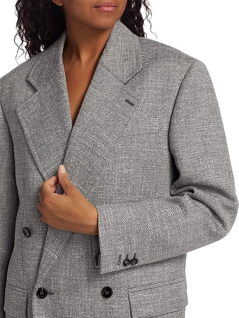 商品Bottega Veneta|Oversized Double-Breasted Jacket,价格¥23896,第5张图片详细描述