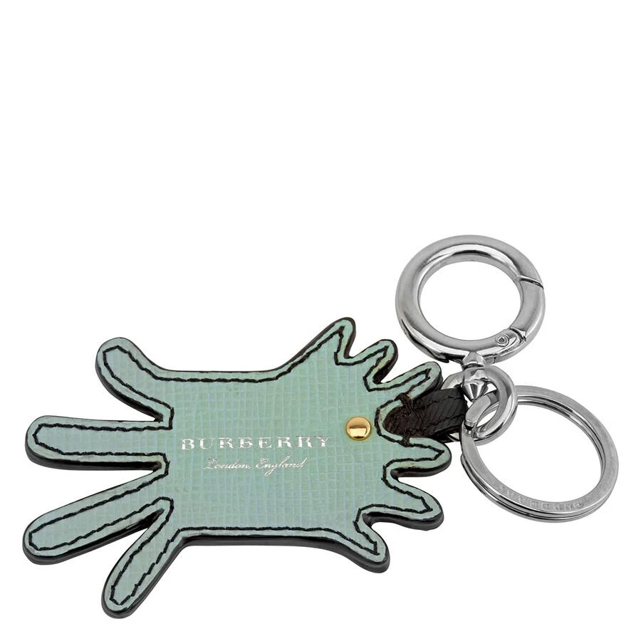 商品Burberry|Burberry Black Creature Haymarket Check Keychain,价格¥484,第2张图片详细描述