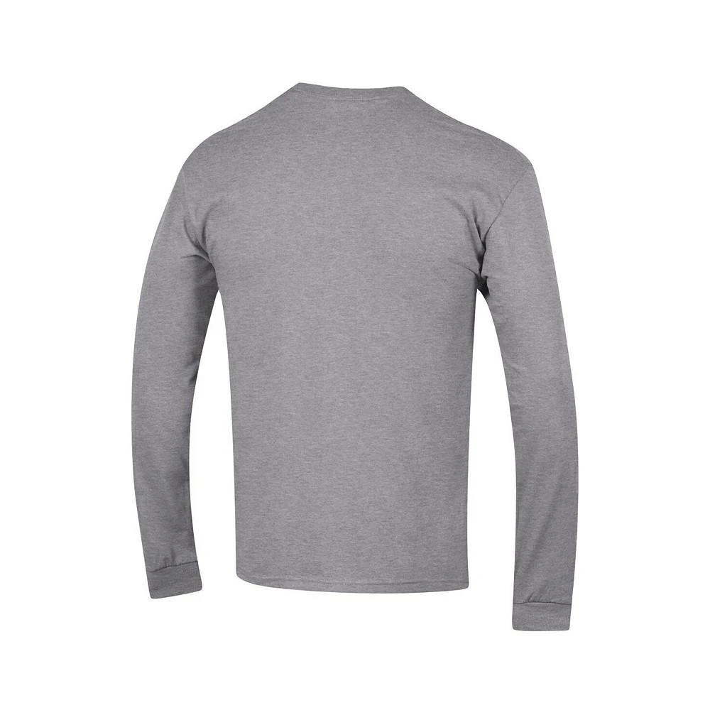 商品CHAMPION|Men's Heather Gray Auburn Tigers High Motor Long Sleeve T-shirt,价格¥234,第3张图片详细描述