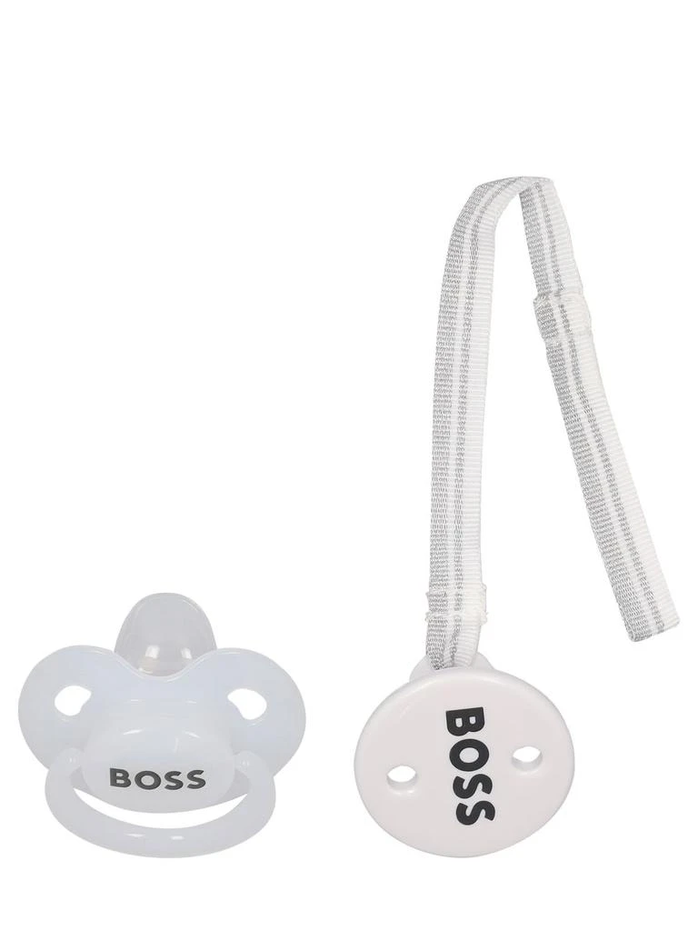 商品Hugo Boss|Set Of 2 Bottles, Pacifier & Clip,价格¥408,第4张图片详细描述