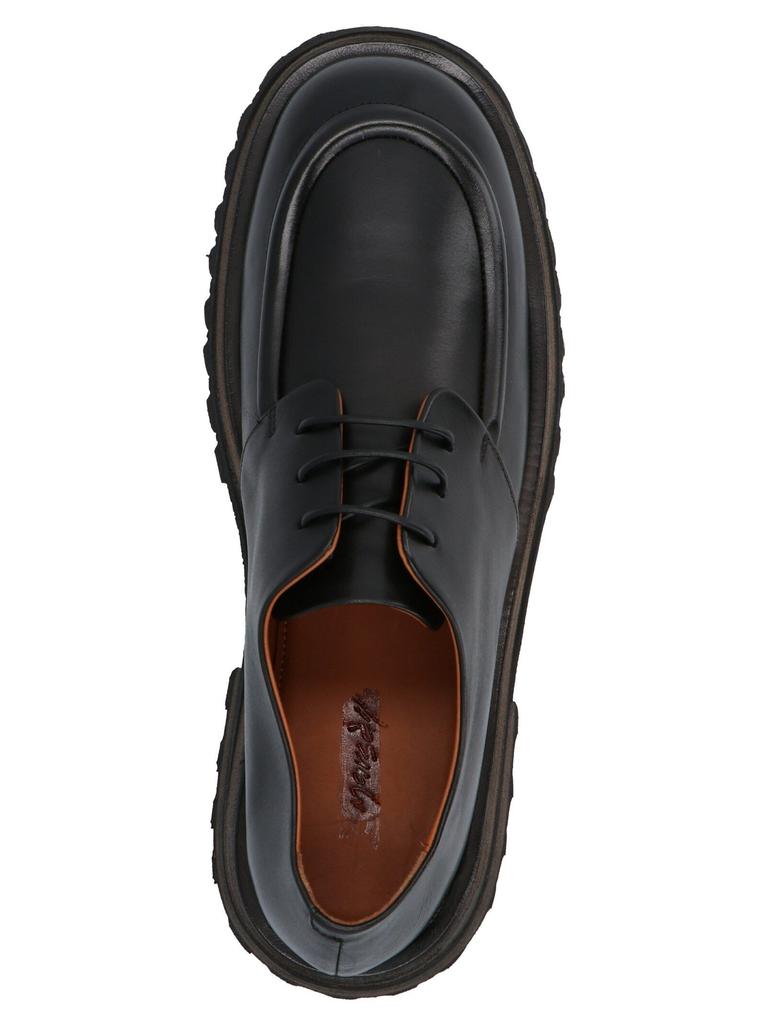 Marsell Men's  Black Lace Up Shoes商品第3张图片规格展示
