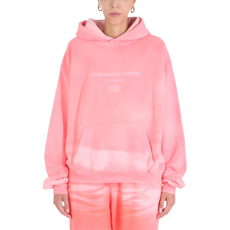 商品Alexander Wang|ALEXANDER WANG 桃粉色男士卫衣/帽衫 UCC3211447-674,价格¥1892,第1张图片