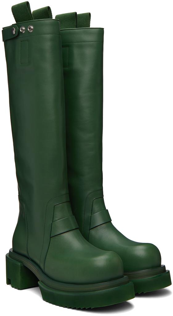 Green Bogun Biker Boots商品第4张图片规格展示