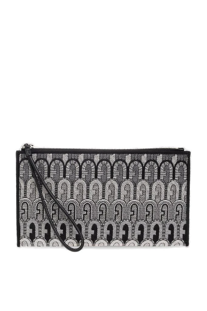 商品Furla|Furla Opportunity Logo Monogram Clutch Bag,价格¥366,第1张图片