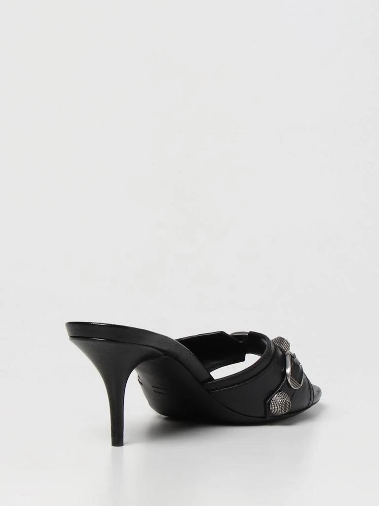 商品Balenciaga|Balenciaga Cagole leather mules,价格¥5373,第3张图片详细描述