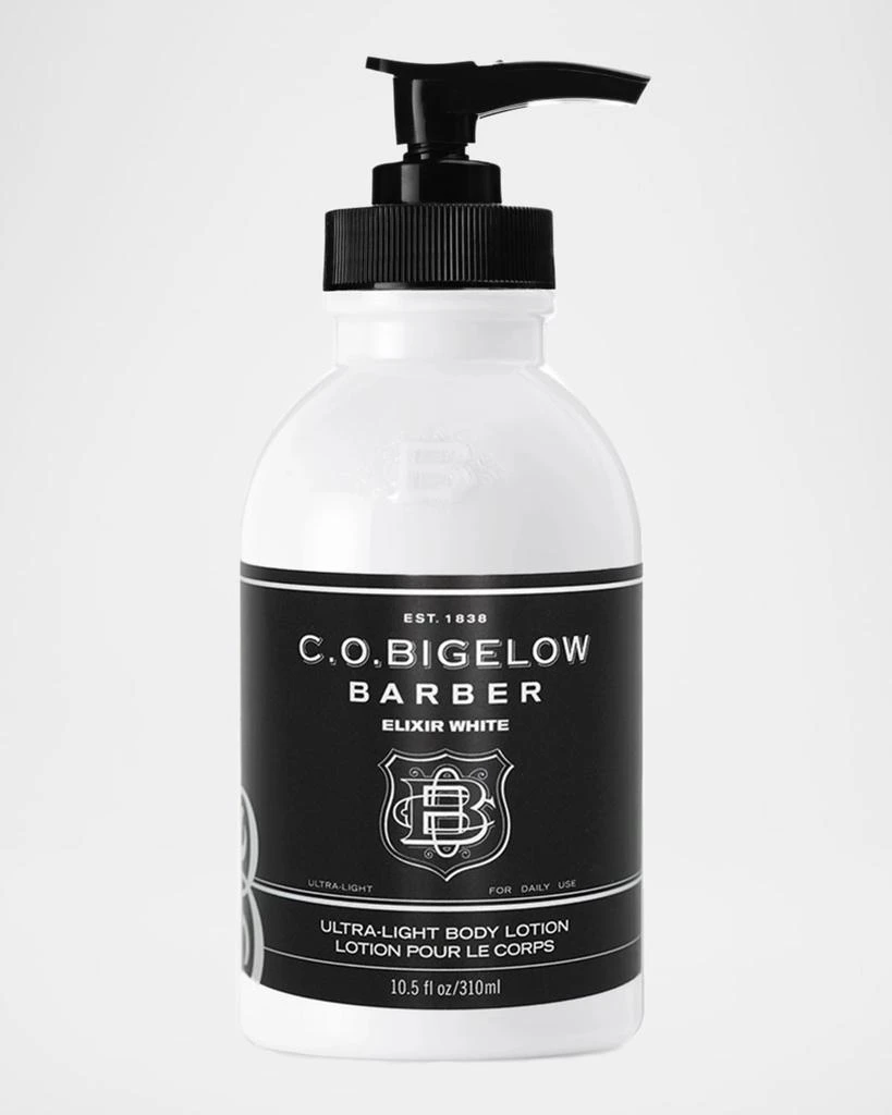 商品C.O. Bigelow|Men's Elixir White Ultra-Light Body Lotion, 10.5 oz.,价格¥152,第1张图片