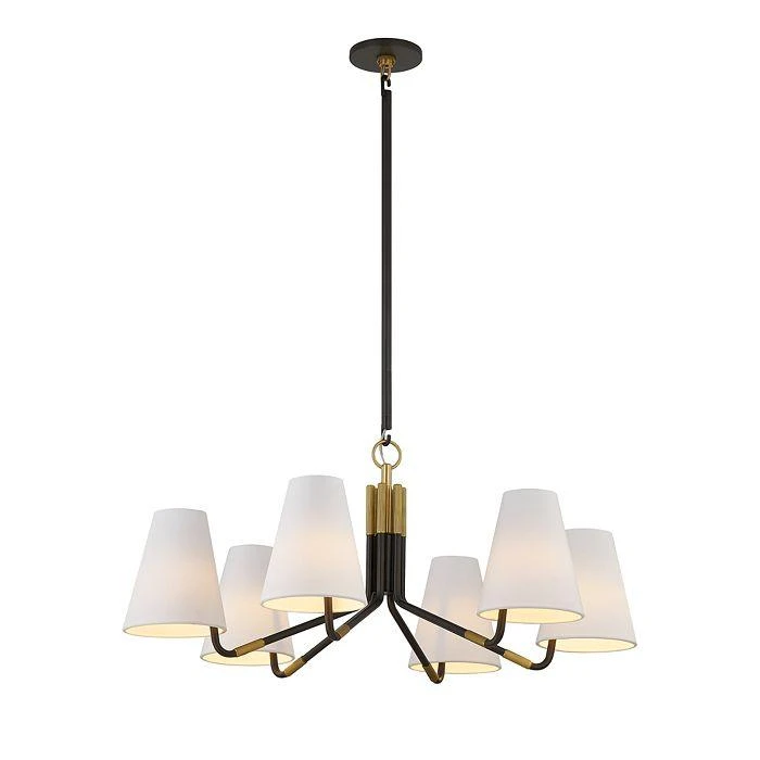 商品Bloomingdale's|Bloomingdale's Stanwyck Six Light Chandelier,价格¥9261,第2张图片详细描述