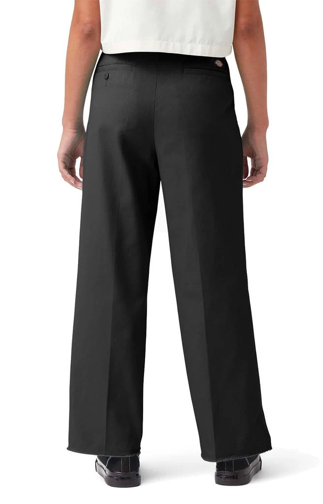 商品DICKIES|(FPR10RBK) Cropped Twill Ankle Pants - Rinsed Black,价格¥291,第3张图片详细描述