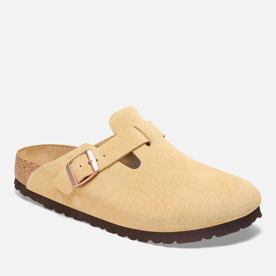 商品Birkenstock|BIRKENSTOCK MEN'S BOSTON SUEDE MULES,价格¥865,第1张图片