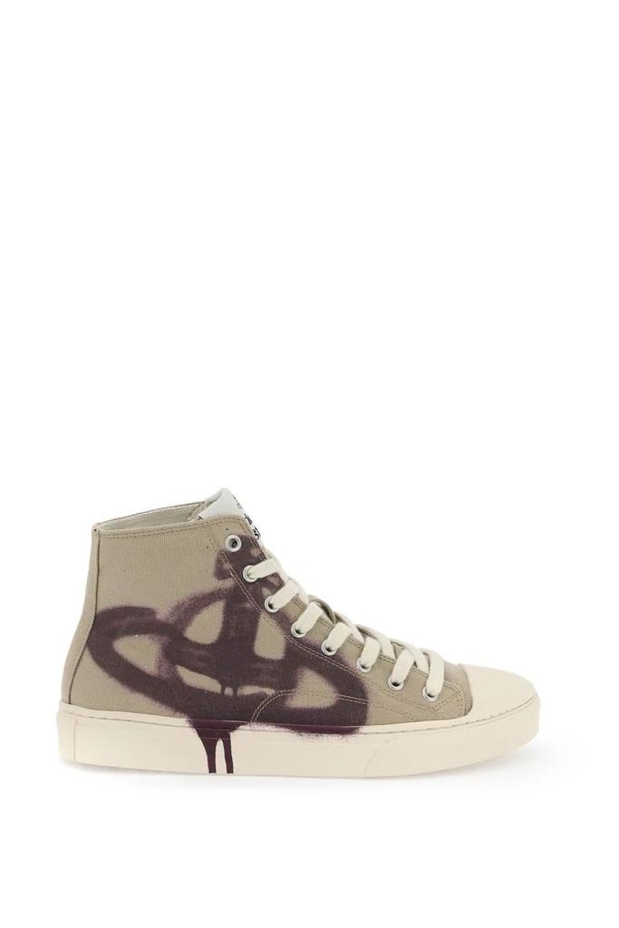 商品Vivienne Westwood|Plimsoll High Top Sneakers,价格¥1057,第1张图片