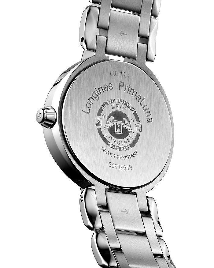 商品Longines|Women's PrimaLuna Moonphase Watch, 30.5mm,价格¥11090,第5张图片详细描述