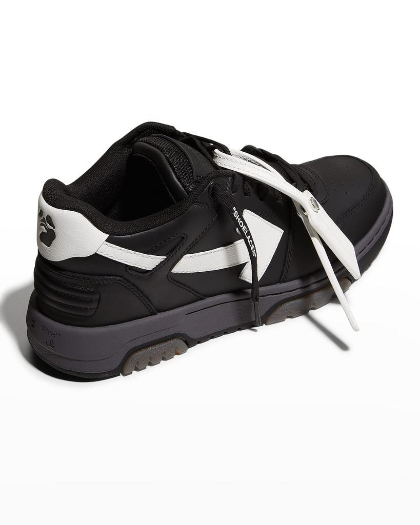 商品Off-White|Out Of Office Arrow Calfskin Sneakers,价格¥4155,第5张图片详细描述