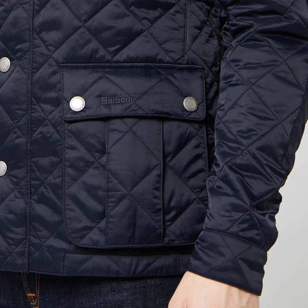 商品Barbour|Barbour International Men's Ariel Quilt Jacket - Navy,价格¥1143,第5张图片详细描述