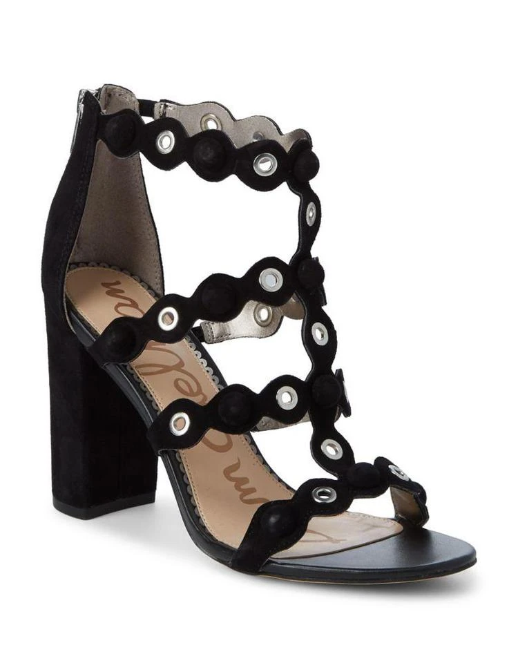商品Sam Edelman|Yuli Strappy Grommet Suede Sandal,价格¥370,第2张图片详细描述