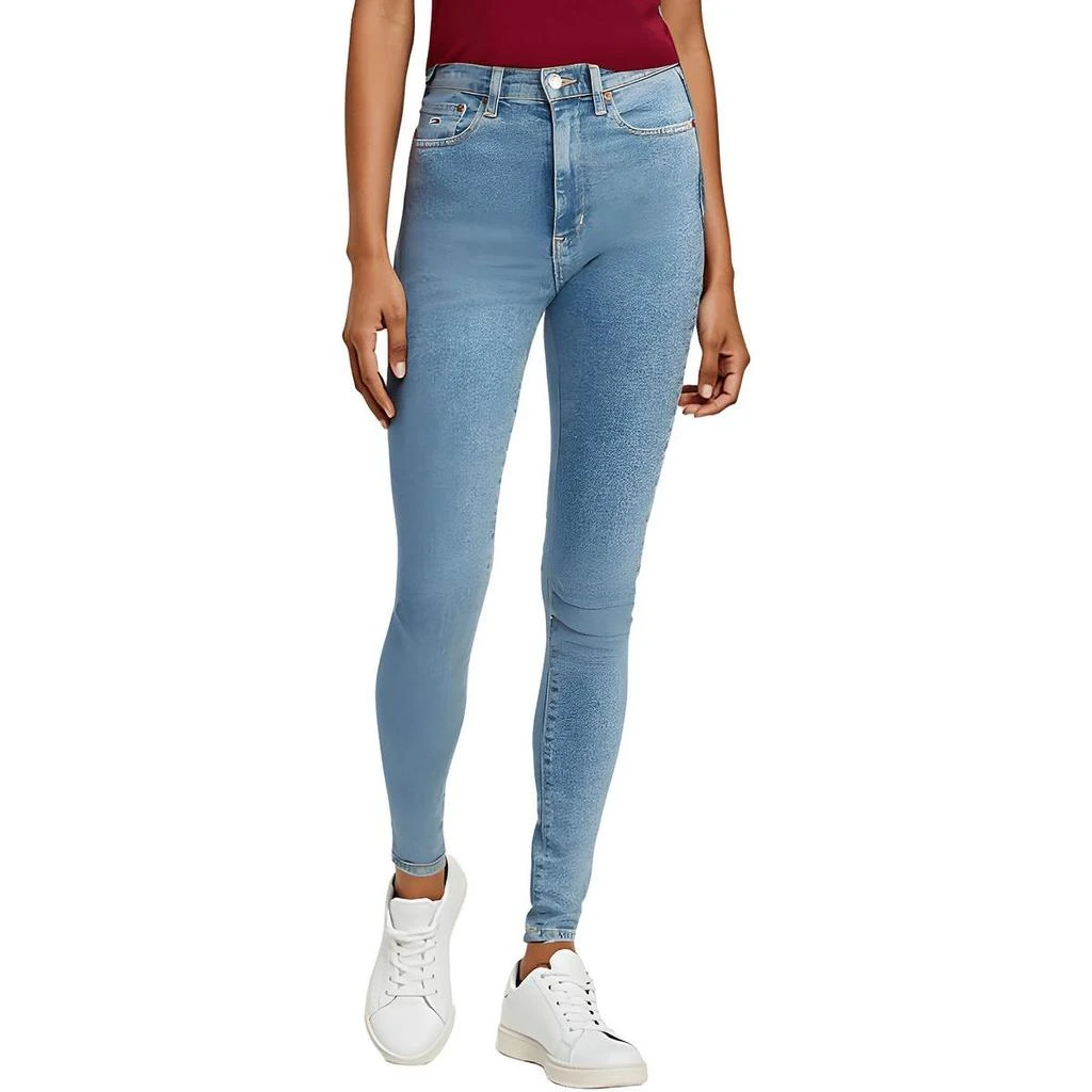 商品Tommy Jeans|Tommy Jeans Womens Pocket Denim Skinny Jeans,价格¥365,第1张图片