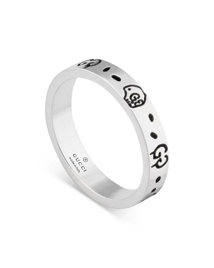 商品Gucci|Sterling Silver Ghost Ring,价格¥2165,第1张图片