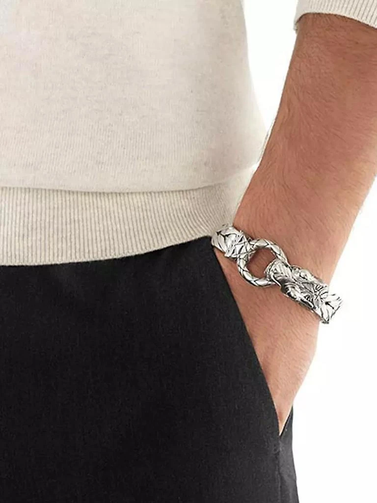 商品John Hardy|Legends Collection Sterling Silver Naga Bracelet,价格¥19498,第3张图片详细描述