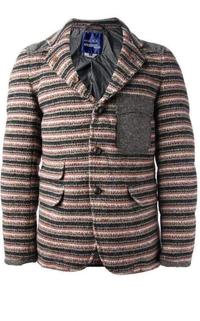 商品Junya Watanabe|Duvetica Padded Multi Colored Button Up Jacket,价格¥3476,第1张图片