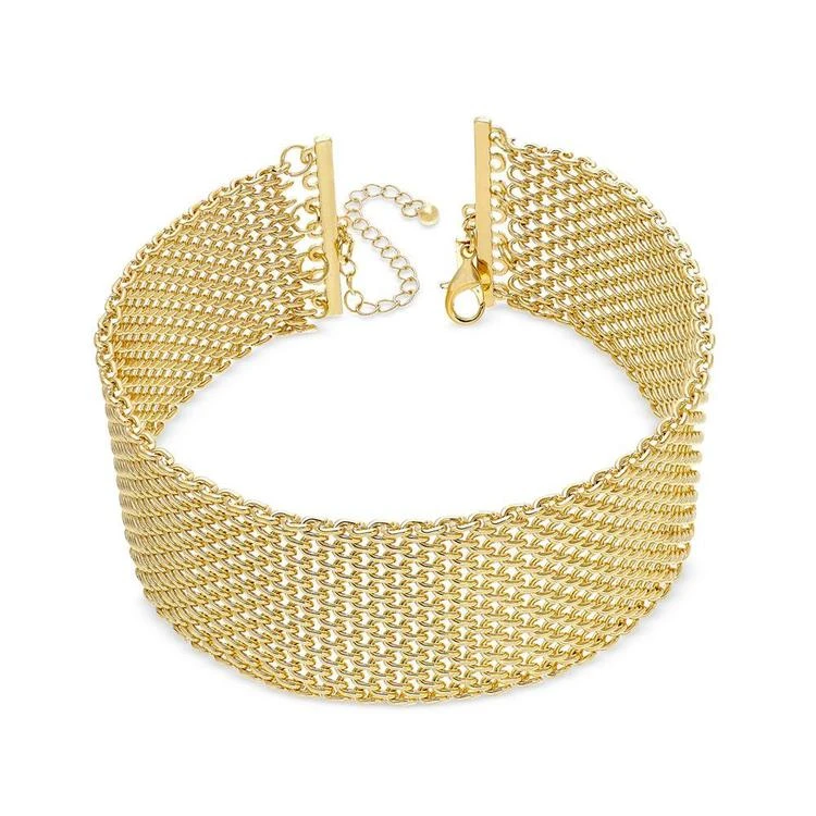 商品INC International|Wide Mesh Choker Necklace, Created for Macy's,价格¥67,第2张图片详细描述