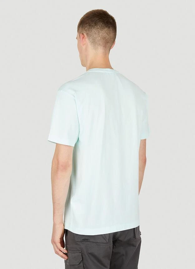 商品Stone Island|Compass Patch T-Shirt in Light Blue,价格¥810,第4张图片详细描述