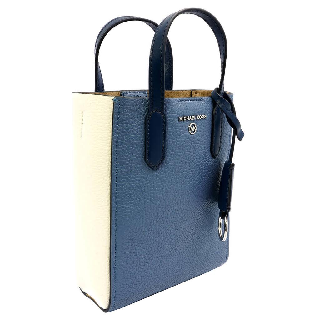 Michael Kors Blue Ladies Sinclair Extra-Small Color-Block Leather Crossbody Bag商品第3张图片规格展示
