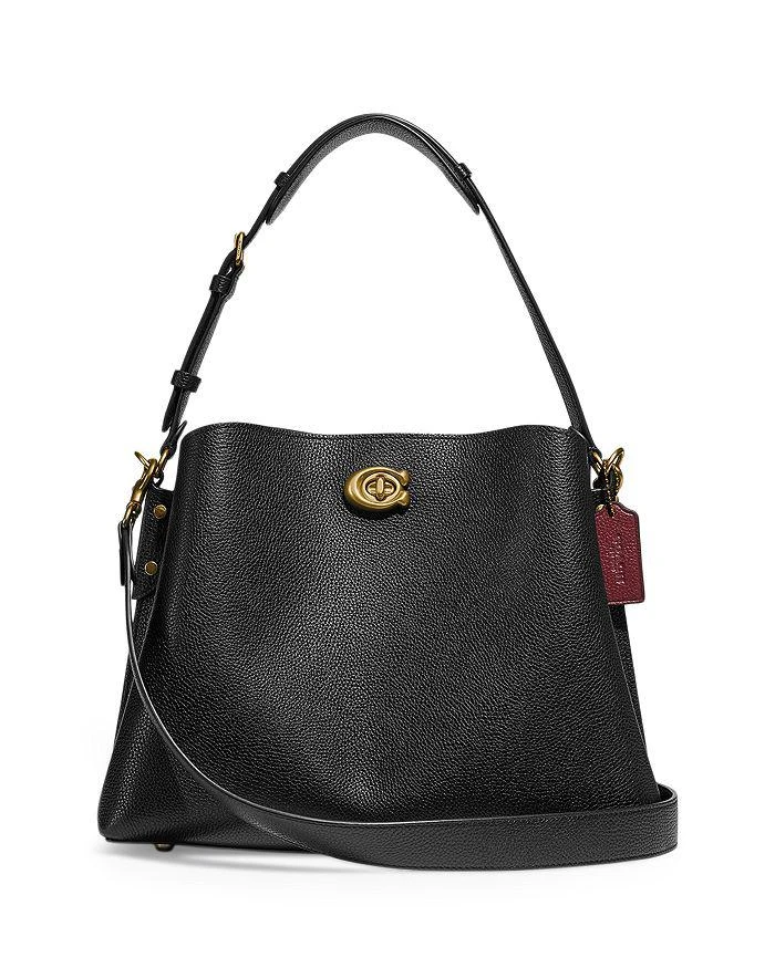 商品Coach|Willow Medium Pebble Leather Convertible Crossbody,价格¥2965,第1张图片