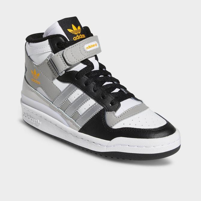 Big Kids' adidas Originals Forum Mid Casual Shoes商品第2张图片规格展示