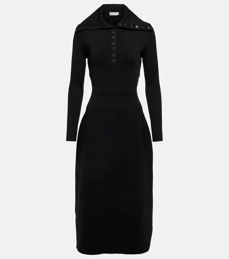 商品Tory Burch|针织中长连衣裙,价格¥2715,第1张图片