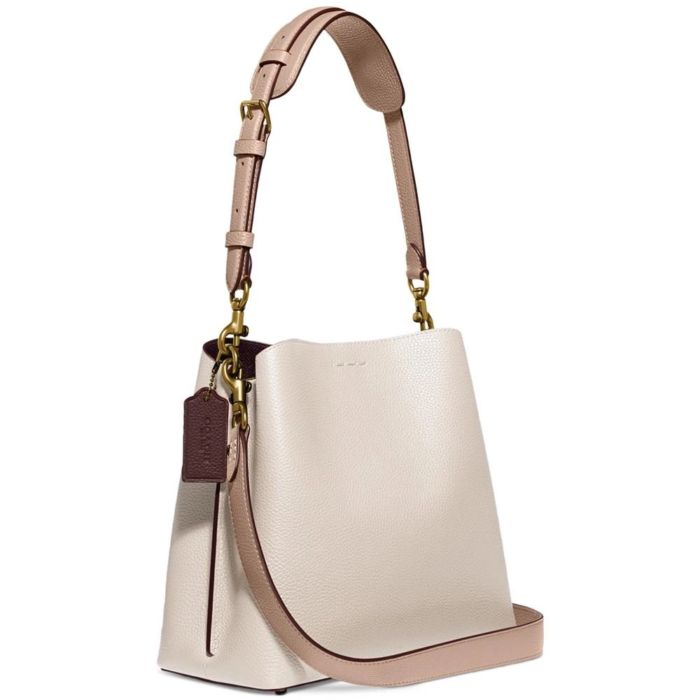 商品Coach|Pebble Leather Willow Bucket Bag with Convertible Straps,价格¥2570,第5张图片详细描述