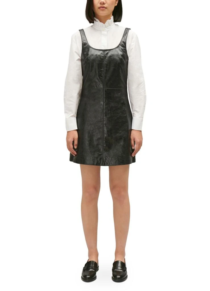 商品Claudie Pierlot|短款皮革束腰连衣裙,价格¥4967,第2张图片详细描述