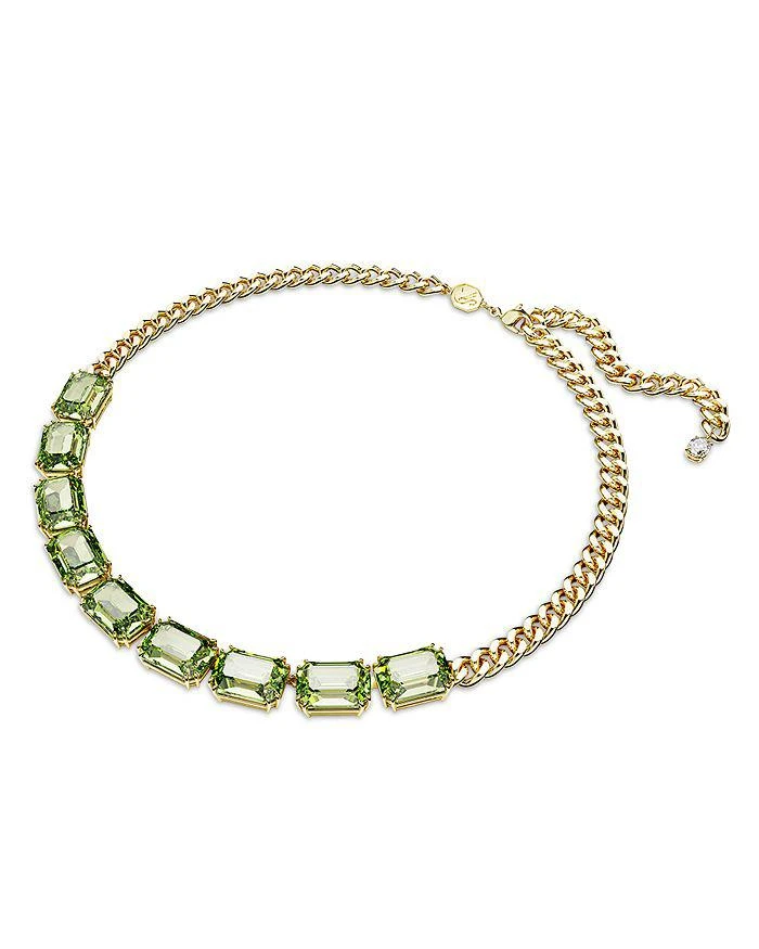 商品Swarovski|Millenia Green All Around Necklace, 17.75"-18.5",价格¥2596,第2张图片详细描述