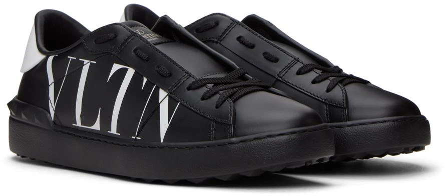 商品Valentino|Black Open Sneakers,价格¥6821,第4张图片详细描述