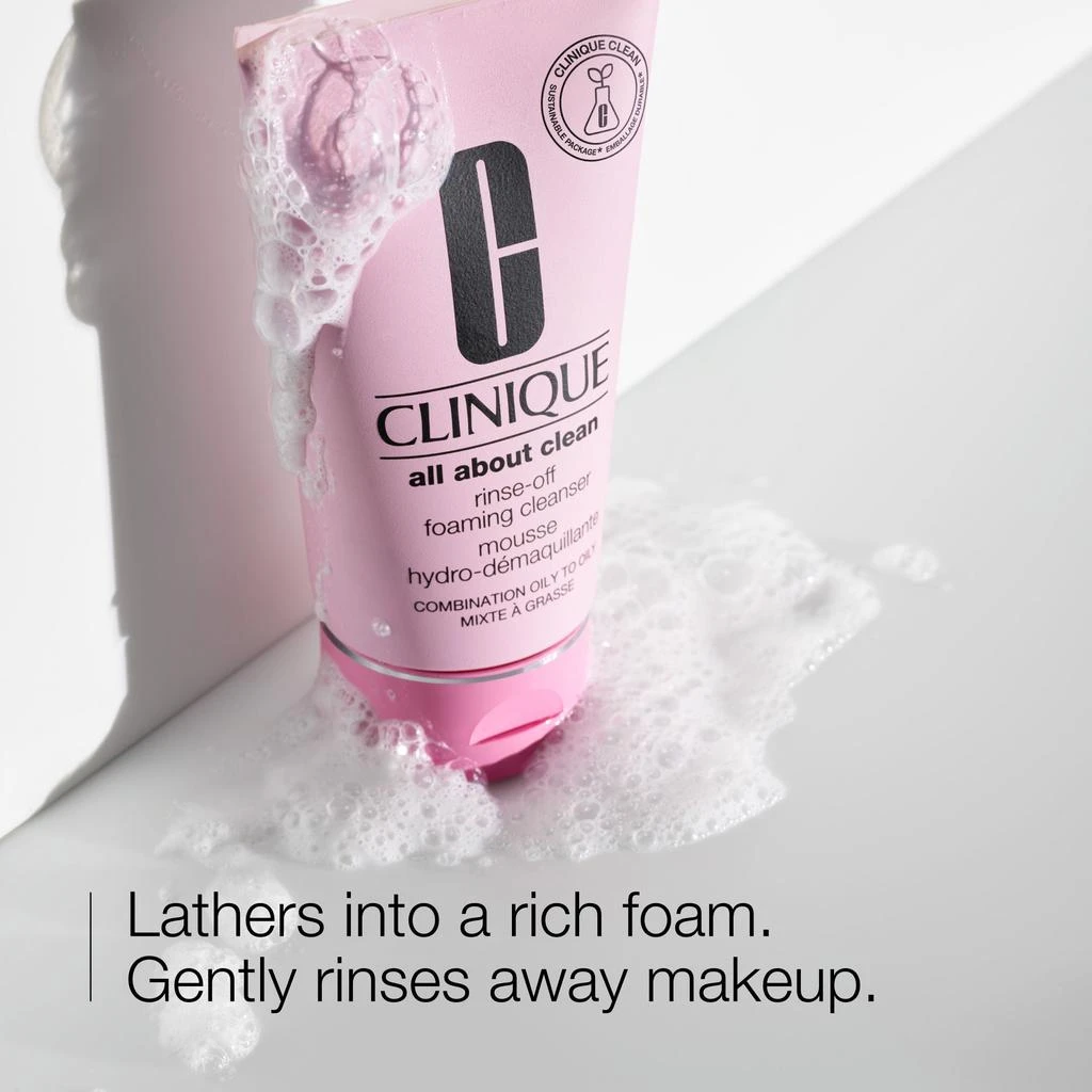 商品Clinique|All About Clean Rinse-Off Foaming Face Cleanser,价格¥225,第3张图片详细描述