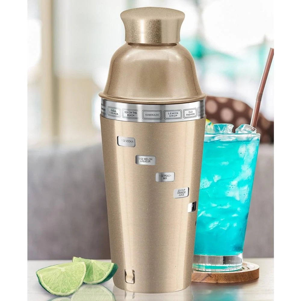 商品Oggi|Dial-a-Drink 15 Recipe 1 Litre Cocktail Shaker,价格¥441,第3张图片详细描述