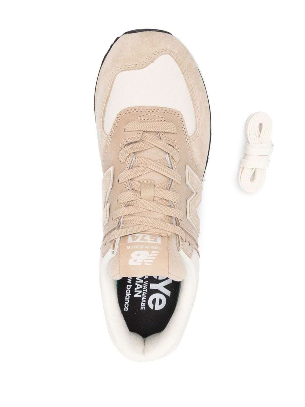 商品Comme des Garcons|Comme des Garcons 男士休闲鞋 WJK192BEIGE 白色,价格¥1718,第5张图片详细描述