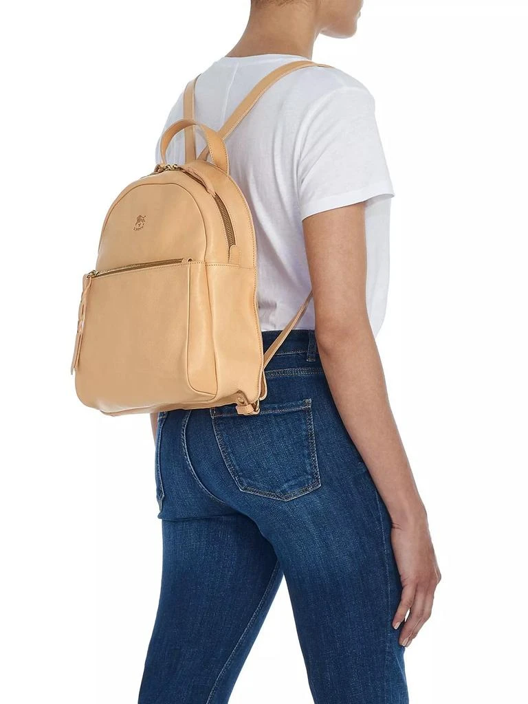商品Il Bisonte|Lungarno Leather Backpack,价格¥4583,第5张图片详细描述