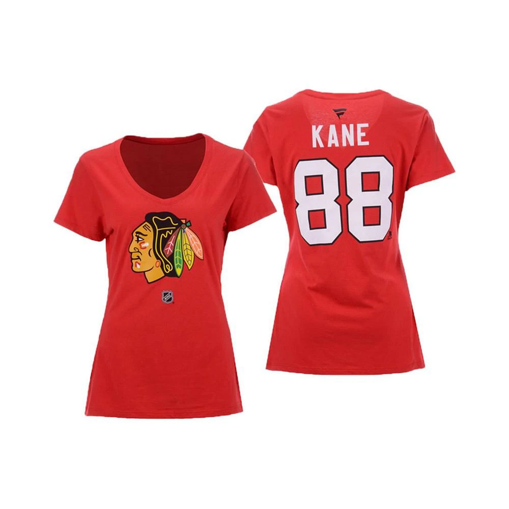 商品Authentic NHL Apparel|Fanatics Women's Patrick Kane Chicago Blackhawks Player T-Shirt,价格¥245,第1张图片