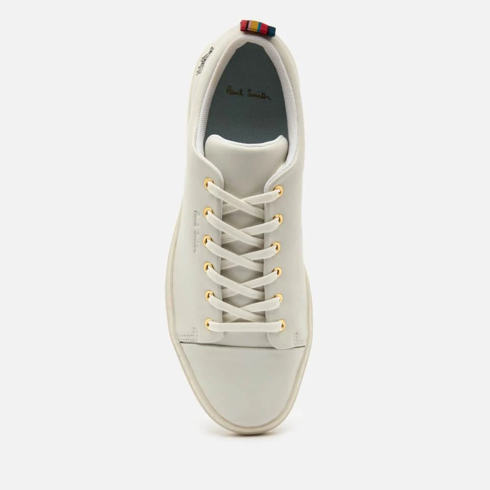 商品Paul Smith|PAUL SMITH WOMEN'S LEE LEATHER CUPSOLE TRAINERS - WHITE,价格¥1053,第3张图片详细描述