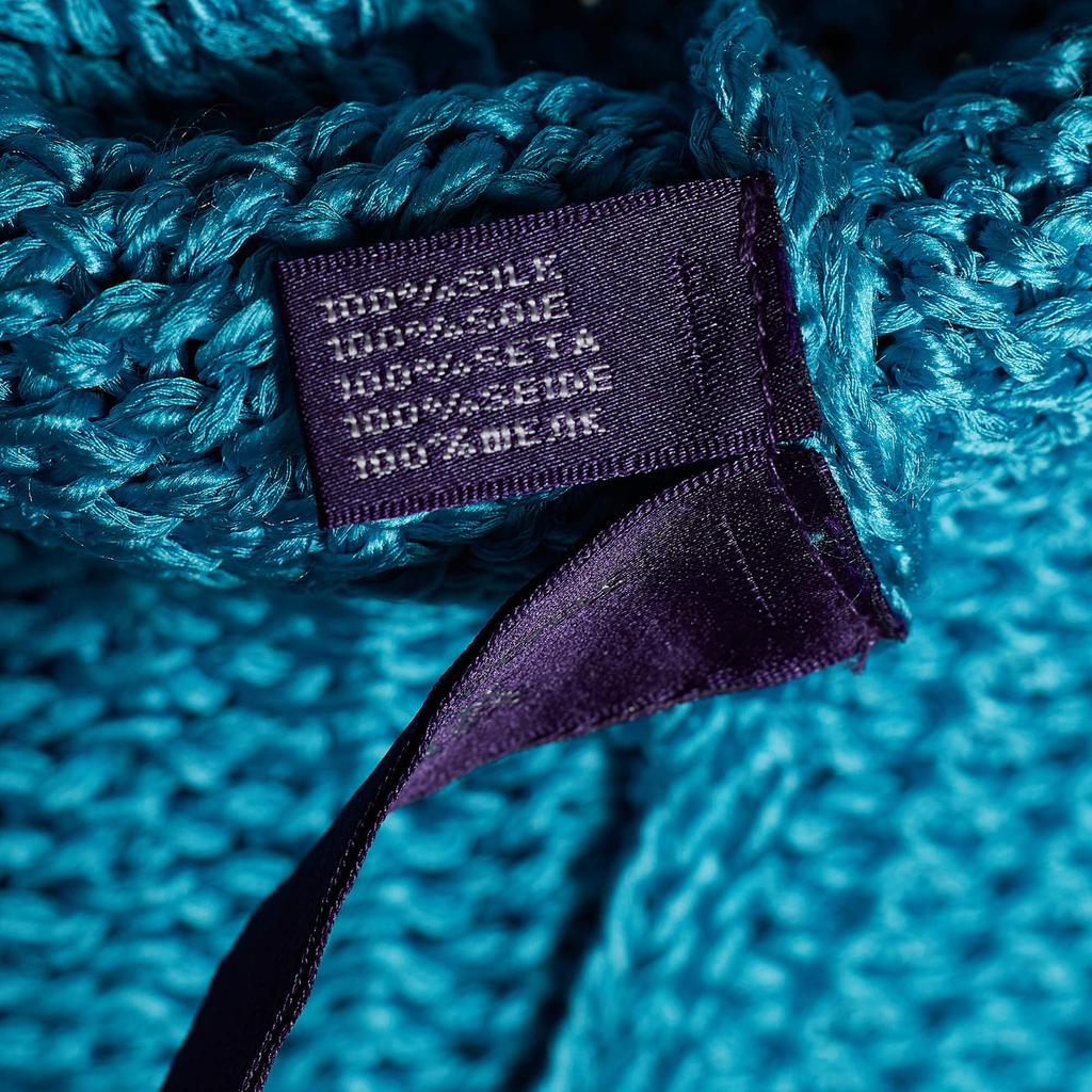 Ralph Lauren Collection Blue Knit Cardigan M商品第5张图片规格展示
