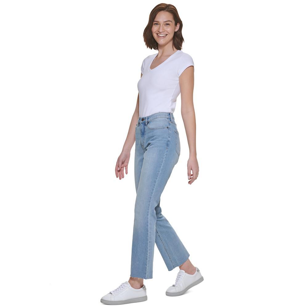 商品Calvin Klein|Raw-Hem Jeans,价格¥179,第6张图片详细描述