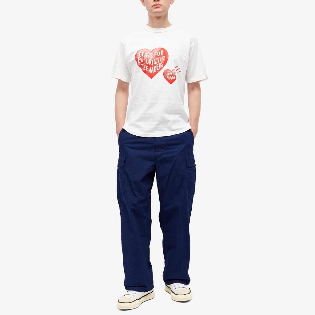 商品Human Made|Human Made Drawn Hearts T-Shirt,价格¥601,第4张图片详细描述