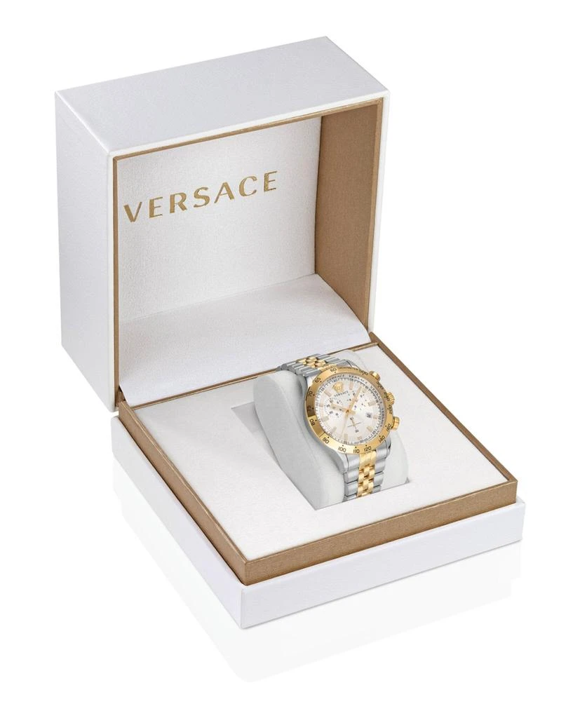 商品Versace|Hellenyium Chrono Bracelet Watch,价格¥6684,第4张图片详细描述