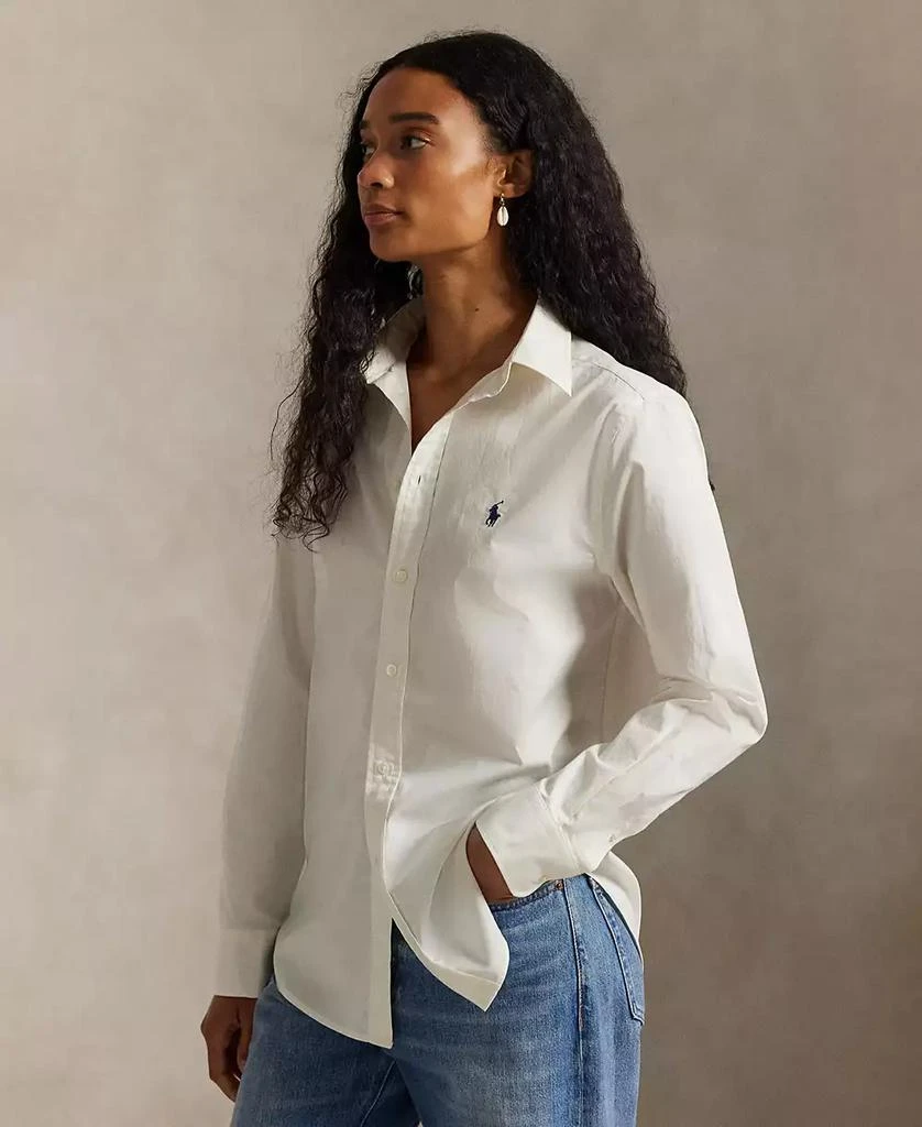 Women's Classic-Fit Cotton Twill Shirt 商品
