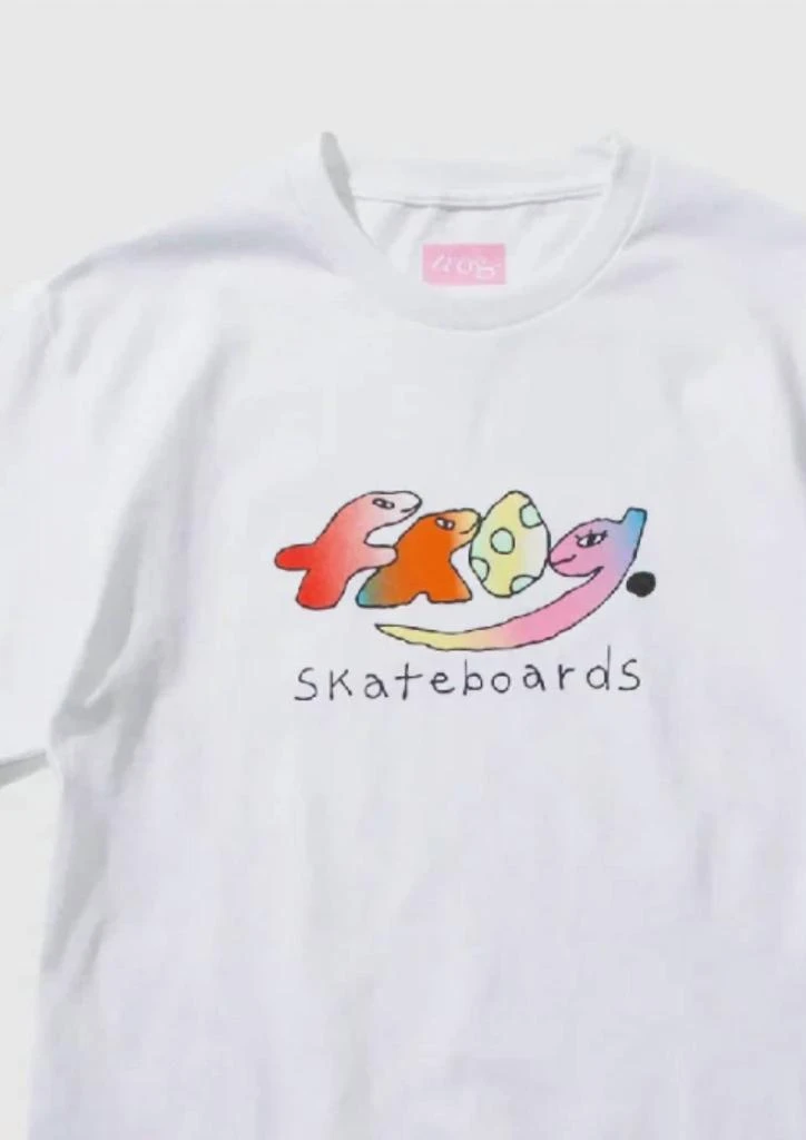商品Frog Skateboards|Frog Skateboards - Men's Dino Logo Short Sleeve Tee,价格¥335,第2张图片详细描述