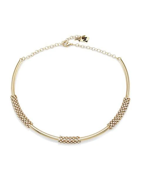 商品ROSANTICA|Circo Goldtone & Crystal Collar Necklace,价格¥1224,第1张图片
