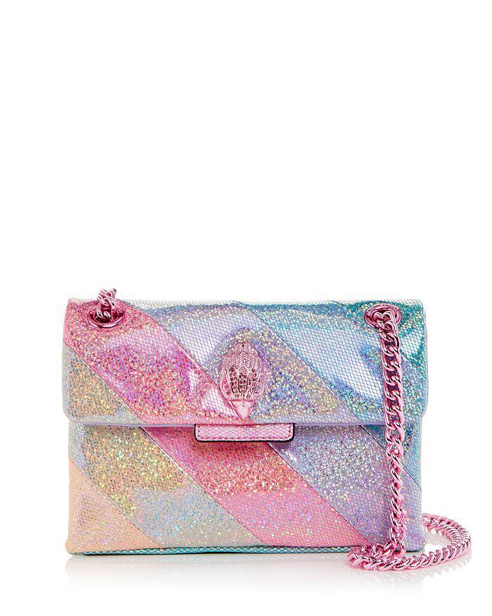 商品Kurt Geiger|Glitter Mini Kensington Shoulder Bag,价格¥1301,第3张图片详细描述