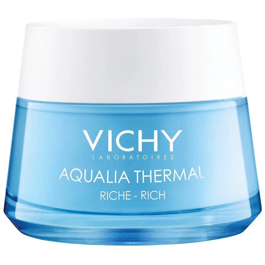 商品Vichy|Aqualia Thermal Rich Face Cream Moisturizer for Dry Skin with Hyaluronic Acid,价格¥202,第1张图片