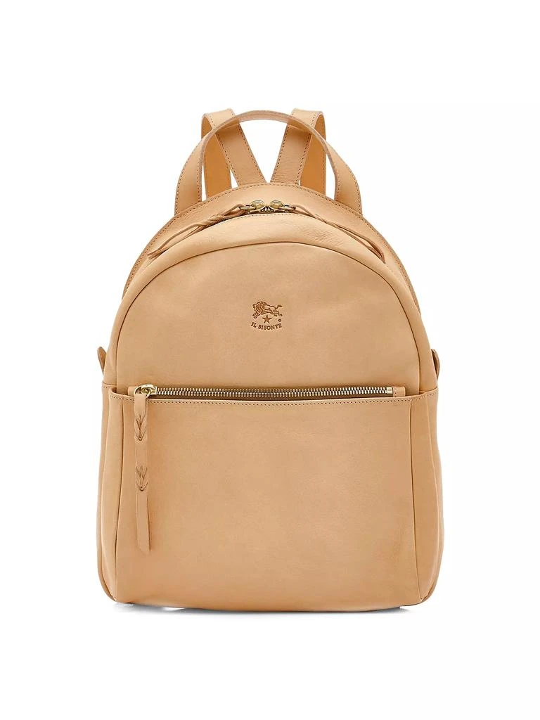 商品Il Bisonte|Lungarno Leather Backpack,价格¥4583,第1张图片