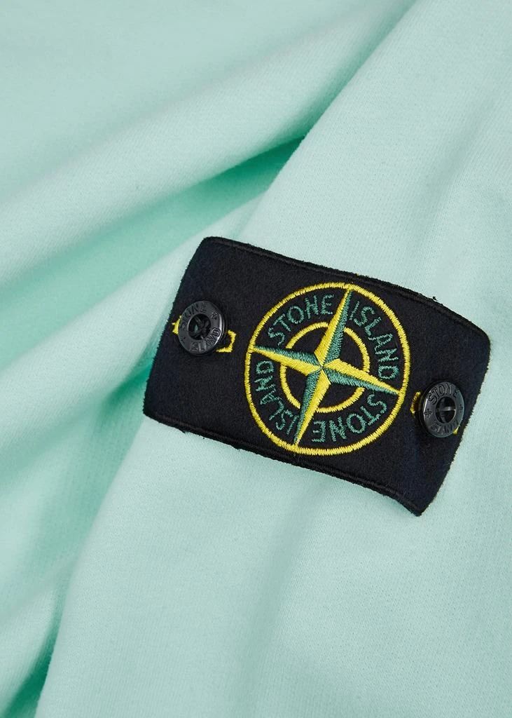 商品Stone Island|Aqua logo cotton sweatshirt,价格¥2837,第5张图片详细描述