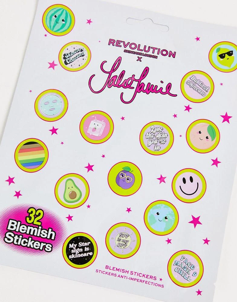 商品Revolution Skincare|Revolution Skincare x Jake Jamie Jakemoji Salicylic Acid Blemish Stickers,价格¥48,第3张图片详细描述